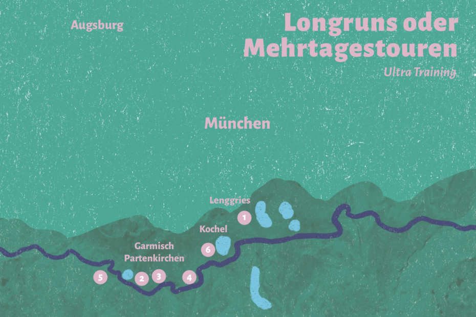 Tourentipps für Longruns & lange Wanderungen in den bayerischen Alpen