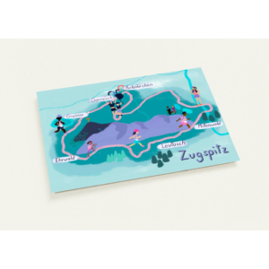 Zugspitz Postkarten 10er Pack